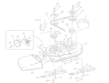 Part Location Diagram of 748-0300 Husky Blade Adapter